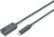 Подовжувач DIGITUS USB 3.2 Gen2 Active Cable 10G, C/M-A/F, 5м, чорний