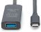 Подовжувач DIGITUS USB 3.2 Gen1 Active Cable 5G, C/M-A/F, 10м, чорний