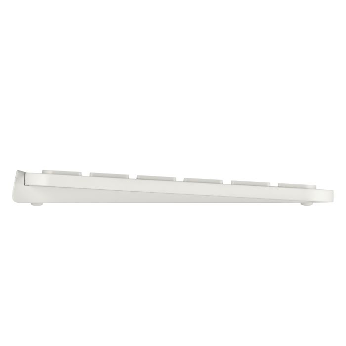 Клавіатура мембрана Keychron B6 Pro, USB/WL/BT, ivory white