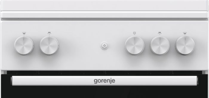Плита Gorenje  газовая, 70л, 50x60см, эмалированные, с крышкой, белый
