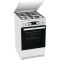 Плита Gorenje комбінована, 70л, 50x60см, IconLed, чавун, з кришкою, білий