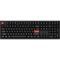 Клавіатура механічна Keychron K10 PRO 100Key, K pro Red, WL/BT/USB-A, QMK, EN/UKR, White Led, чорний