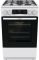 Плита Gorenje комбінована, 70л, 50x60см, дисплей, чавун, білий