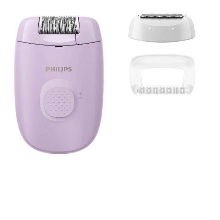 Эпилятор  Philips Series 2000 дисковый, от сети, сух., насадок-2, фиолетовый