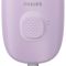 Эпилятор  Philips Series 2000 дисковый, от сети, сух., насадок-2, фиолетовый