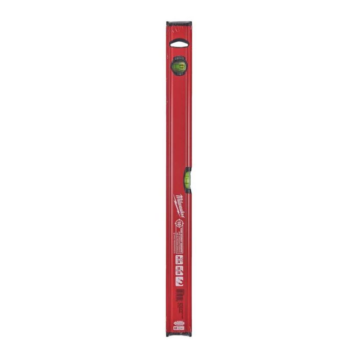 Уровень Milwaukee Slim Box, 60см, 2 капсулы, магнитный, алюминиевый корпус