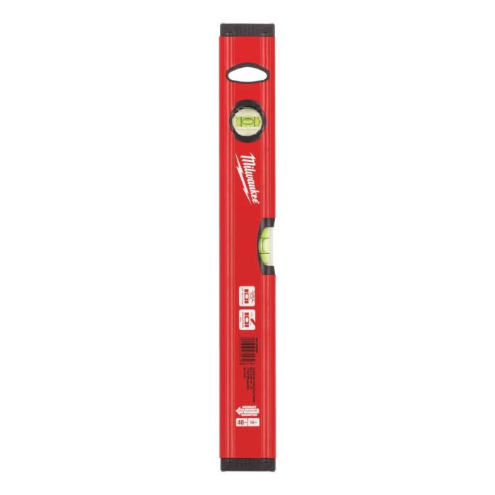 Рівень Milwaukee Slim Box, 40см, 2 капсули, алюмінієвий корпус