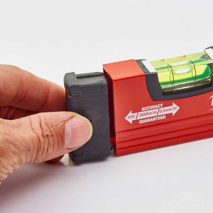 Рівень Milwaukee MiniBox, 10см, 1 капсула, алюмінієвий корпус