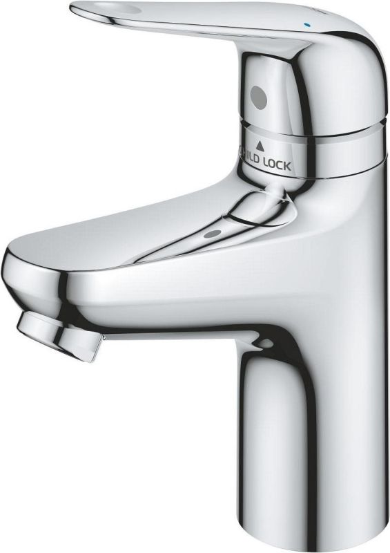 Смеситель для раковины Grohe Swift дл. излива - 82мм, неповоротный, 1 рычаг, хром