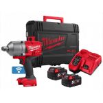 Гайковерт ударний акумуляторний Milwaukee M18 ONEFHIWF34-502X 18В АКБ 2х5А·год 0-1800об/хв 2034Нм 3/4" ЗП M12-18FC кейс 3.5кг