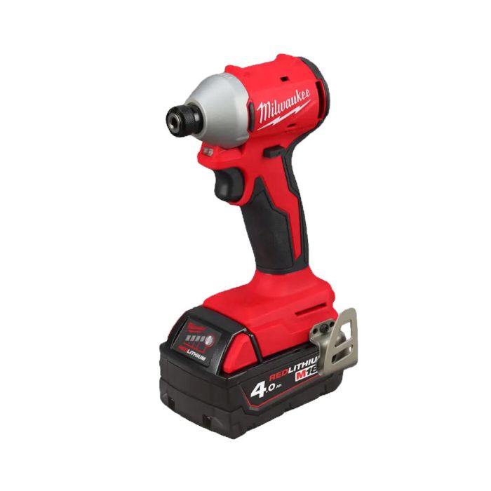 Винтоверт ударный аккумуляторный Milwaukee M18 BLIDRC-402C 18В АКБ 2х4А·час 0-3600об·мин 190Нм ЗП M12-18C кейс 1.3кг