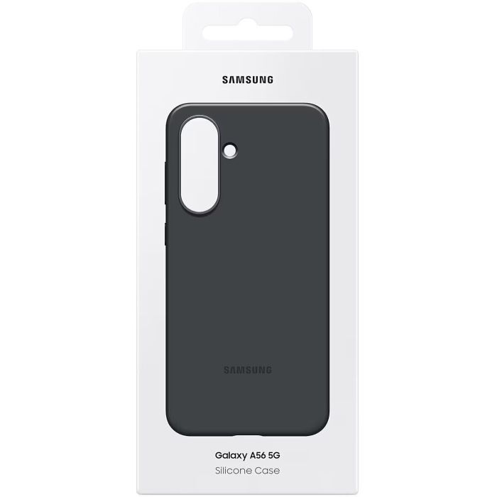Чохол Samsung для Galaxy A56 (A566), Silicone Case, чорний
