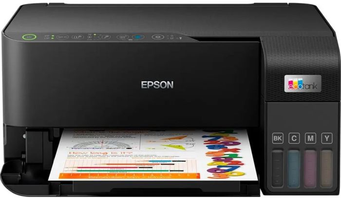 БФП ink color A4 Epson EcoTank L3550 33_20 ppm USB Wi-Fi 4 inks