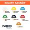 Каска защитная Neo Tools, пластик ABS, пряжка для регулировки, белый