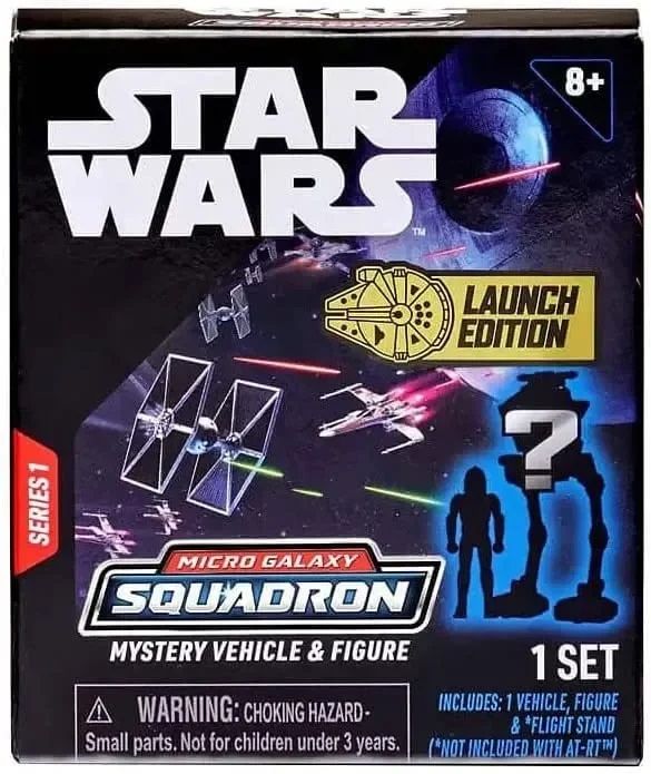 Игровая коллекционная фигурка Star Wars Blind Транспорт и фигурка 5см, в асс.