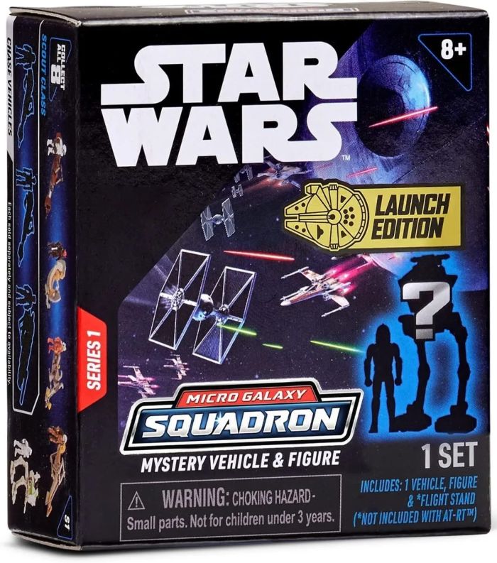 Игровая коллекционная фигурка Star Wars Blind Транспорт и фигурка 5см, в асс.