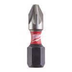 Біти Milwaukee Shockwave, набір 2шт, PZх25мм