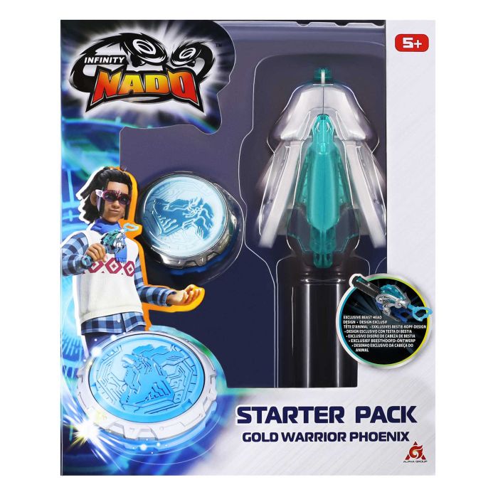 Дзиґа Infinity Nado VI Starter Pack Золотий Воїн Фенікс (Gold Warrior Phoenix)
