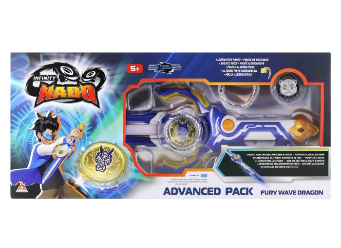 Волчок Infinity Nado VI Advanced Pack Яростный Дракон (Fury Wave Dragon)