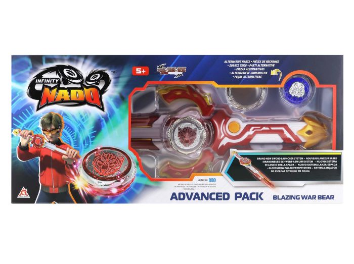 Волчок Infinity Nado VI Advanced Pack Пылающий Боевой медведь (Blazing War Bear)