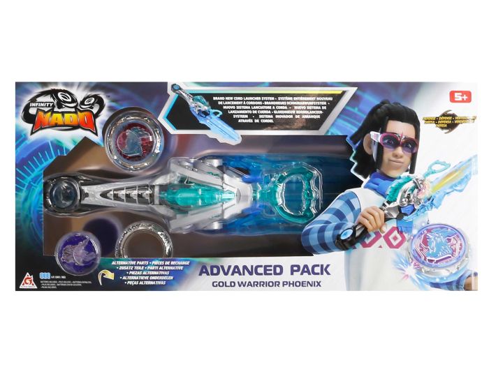 Дзиґа Infinity Nado VI Advanced Pack Золотий Воїн Фенікс (Gold Warrior Phoenix)