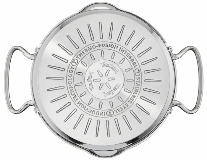 Набор посуды Tefal Duetto Plus, 10 предметов, нержавеющая сталь, стекло
