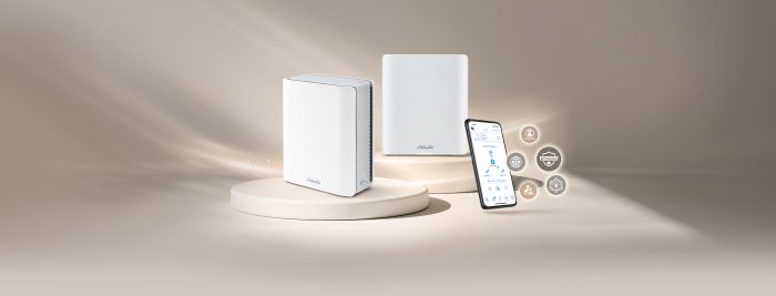 Система WiFi-Mesh ASUS ZenWiFi BT8 BE14000, 1xGE LAN, 1x2.5GE LAN, 1x2.5GE LAN, 1xUSB 3.0, 2мод, белый
