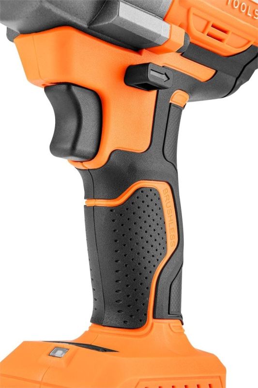 Гайковерт ударний Neo Tools Energy+ 18В безщітковий 2400об/хв 850Нм 1/2" 3 швидкості 1.8кг без АКБ та ЗП