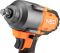 Гайковерт ударний Neo Tools Energy+ 18В безщітковий 2400об/хв 850Нм 1/2" 3 швидкості 1.8кг без АКБ та ЗП