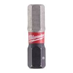 Біти Milwaukee Shockwave, набір 2шт, Hex6х25мм