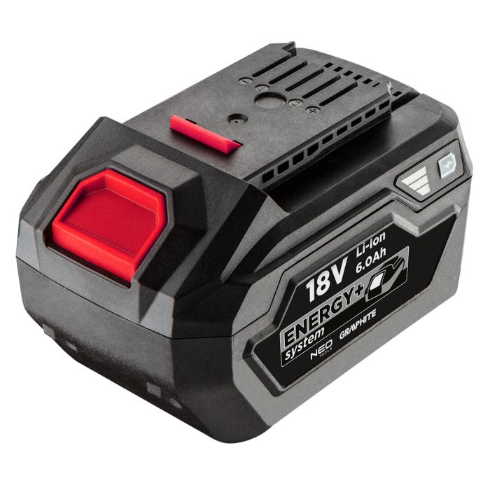 Аккумулятор GRAPHITE Energy+, 18В, 6А·час, 0.92кг