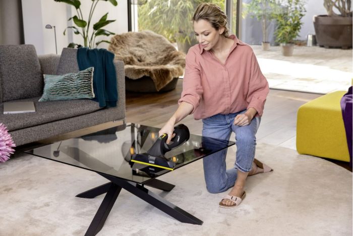 Пилосос Karcher віконний WV 5 Plus, вода -0.1л, автон. робота до 35хв, вага-0.7кг, чорний