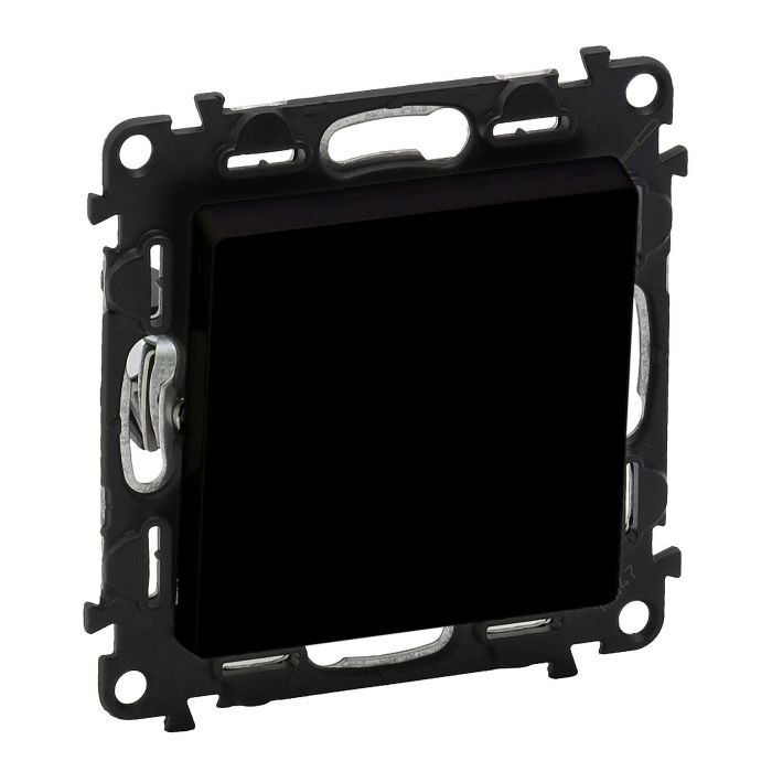 Переключатель Legrand Valena Life, 10AX, 250V, автоматические клеммы, матовый черный
