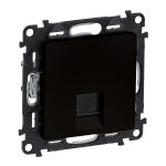 Розетка RJ45 кат. 5e UTP Legrand Valena Life, матовий чорний