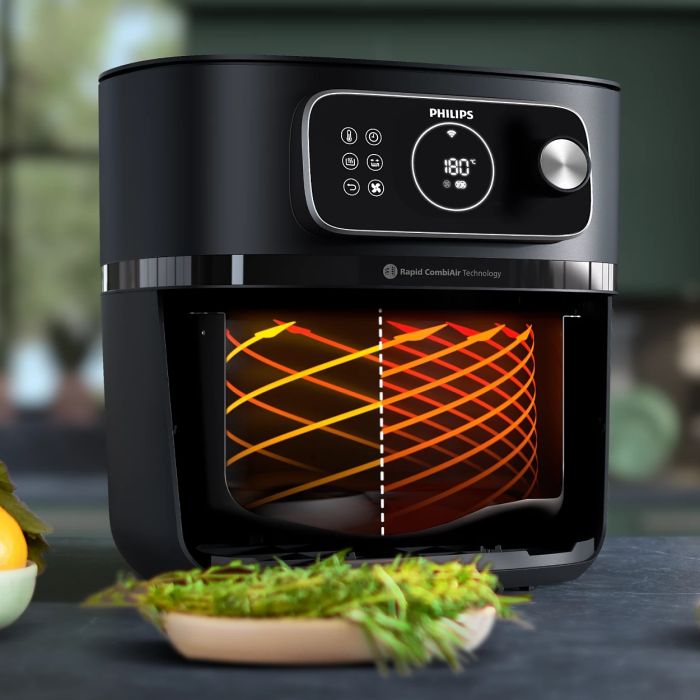 Мультипіч Philips Combi XXL Connected 2200Вт, чаша-8.3л, сенсорне управл., 22 авто. программ, пластик, білий