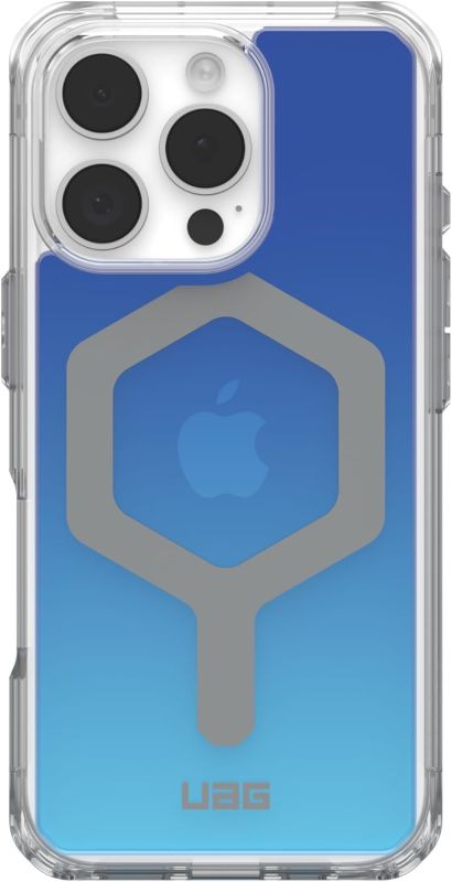 Чехол UAG для iPhone 16 Pro, Plyo Magsafe LE, Blue Ombre