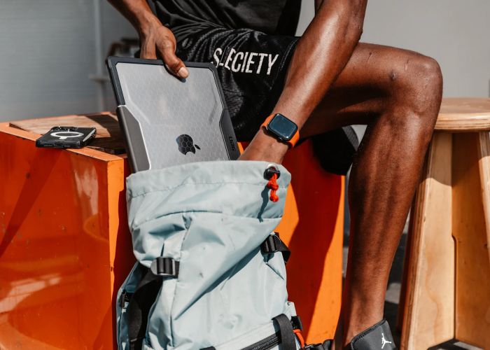 Чохол UAG для MacBook Air 15"(2023-2025), Plyo, Ice/Black