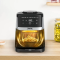 Мультипечь Tefal Easy Fry Silence, 1670Вт, чаша-5л, сенсорное управл., пластик, нерж. сталь, черный