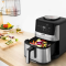Мультипечь Tefal Easy Fry Silence, 1670Вт, чаша-5л, сенсорное управл., пластик, нерж. сталь, черный