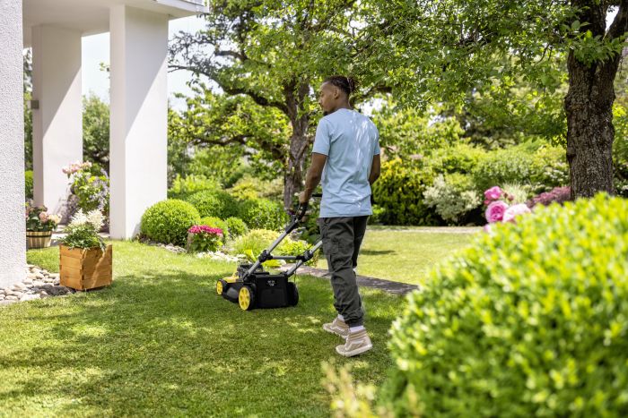 Газонокосилка аккумуляторная Karcher LMO 5-18 Dual 18В 41см 25-70мм (без АКБ и ЗУ)