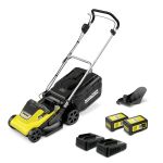 Газонокосарка акумуляторна Karcher LMO 4-18 Dual 18В 37см 25-65мм без АКБ та ЗП