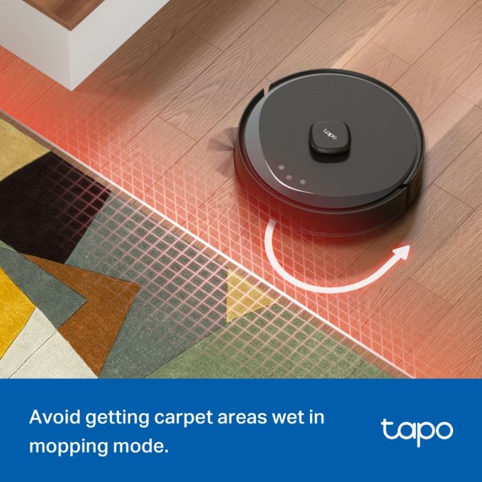 Робот-пылесос TP-LINK TAPO RV 30 MAX LIDAR с поддержкой влажной уборки