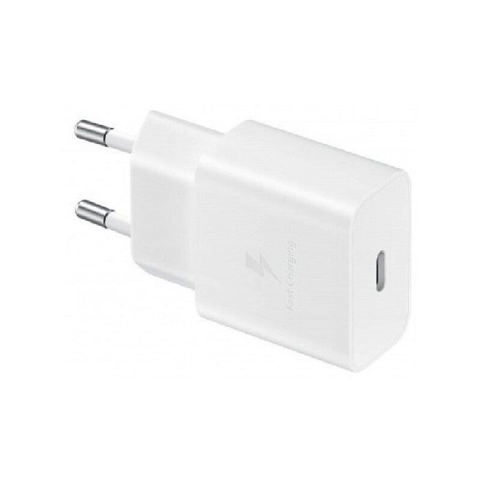 Зарядний пристрій мережевий Samsung 15Вт USB-С, білий
