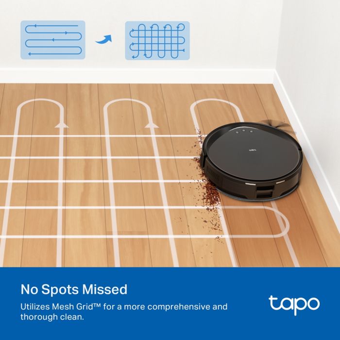 Робот-пилосмок TP-LINK TAPO RV 20 MAX LIDAR з підтримкою вологого прибирання