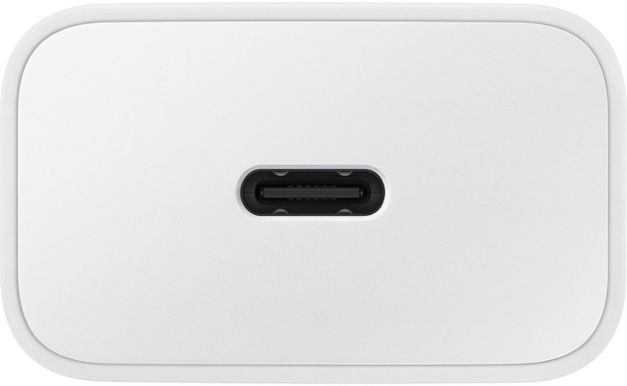 Зарядний пристрій мережевий Samsung 15Вт USB-С, кабель USB-C > USB-C, 1м, білий