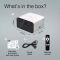 Проектор Epson EF-21W FHD, 1000 lm, LASER, 1, Google TV, Diamond White