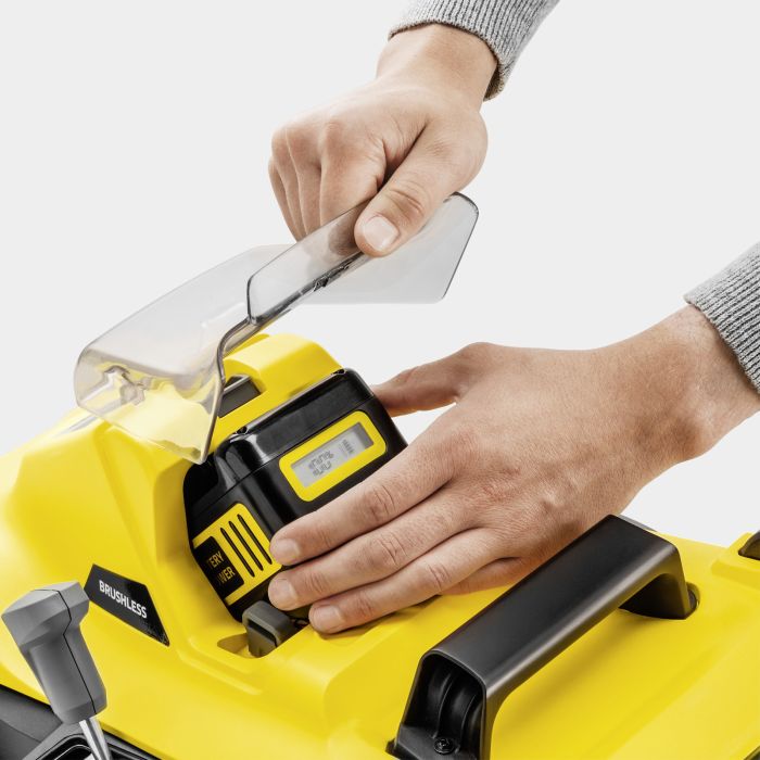 Газонокосилка аккумуляторная Karcher LMO 3-18 Battery 18В 34см 25-60мм (без АКБ и ЗУ)