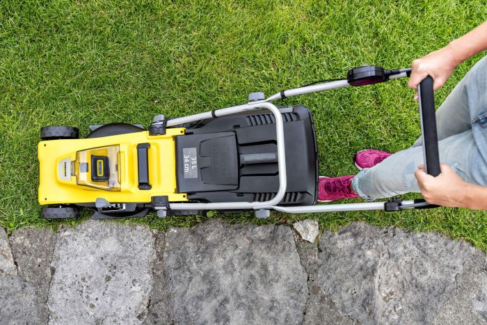Газонокосилка аккумуляторная Karcher LMO 3-18 Battery 18В 34см 25-60мм (без АКБ и ЗУ)