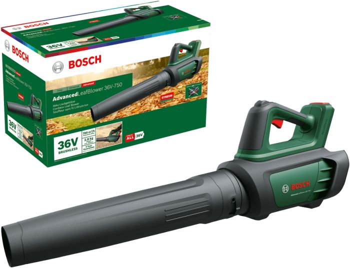 Воздуховод садовый аккумуляторный Bosch AdvancedLeafBlower 36V-750 200км/ч 2.8кг без АКБ и ЗП