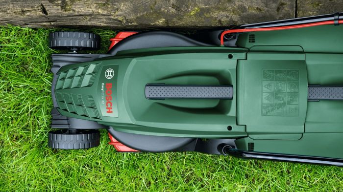 Газонокосилка сетевая Bosch EasyRotak 32-205 1200Вт 32см 31л 25-65мм 11.1кг